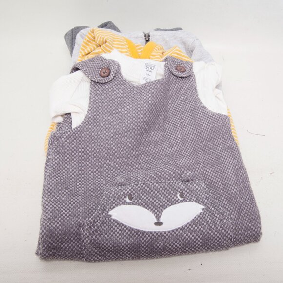 4-Piece Baby Boy 12M Outfit Lot – Carter’s & PUMA Hoodies, Rompers, Jumper - Picture 2 of 6